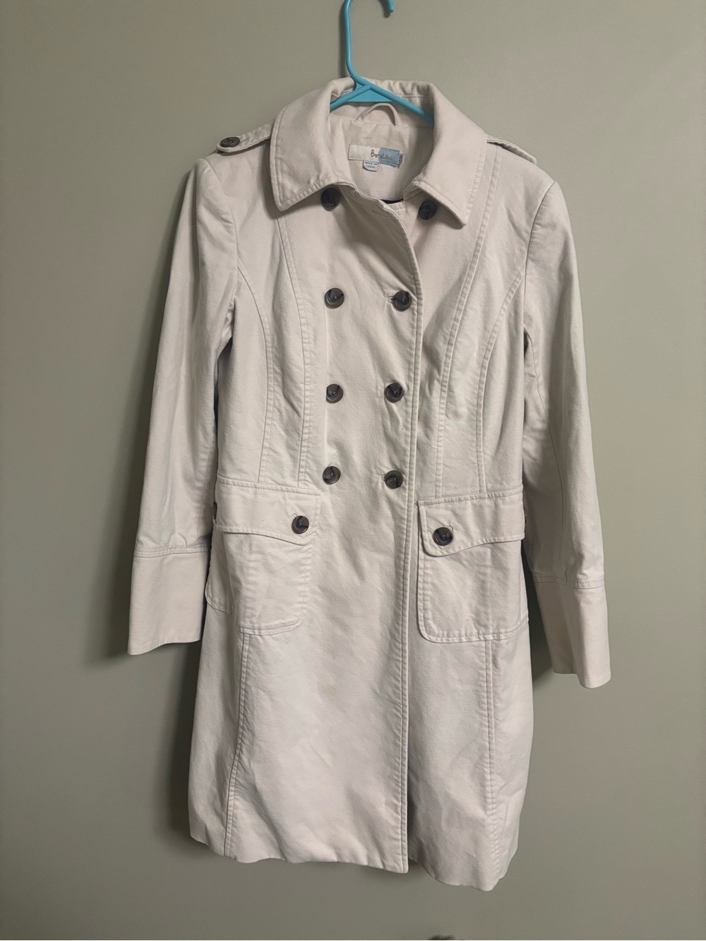 Boden Womens Trench Coat Khaki Tan Womens Size 4 Small Classiccore Academia
